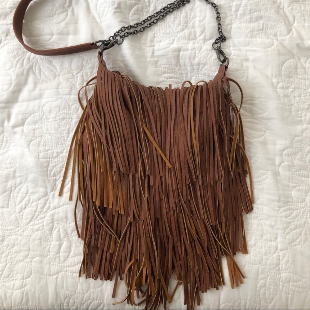 Steve Madden Fringe Crossbody Purse